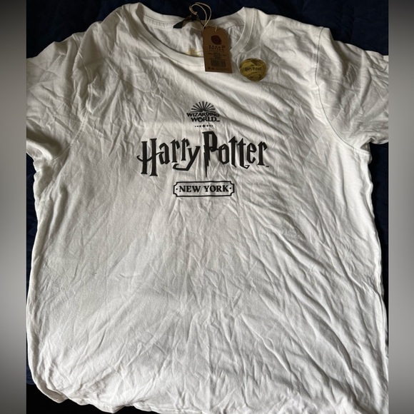 Warner Bros. Tops - White Harry Potter New York T-Shirt NWT size xl